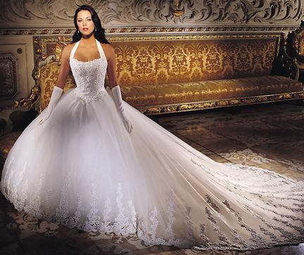 Demetrios one of famous wedding dresses deigners