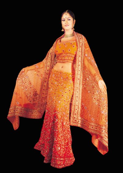 Designer Bridal Wear on Bridal Wear Sarees    Images Pictures Photos