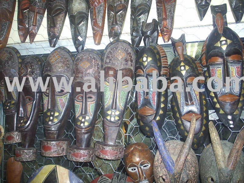 decorative african masks