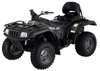 2006 Arctic Cat 400 4x4 TRV Automatic Handmade Black Marine Grade ATV Seat Cover