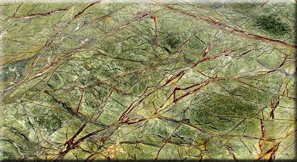 The Granite Gurus Slab Sunday Rain Forest Green Marble