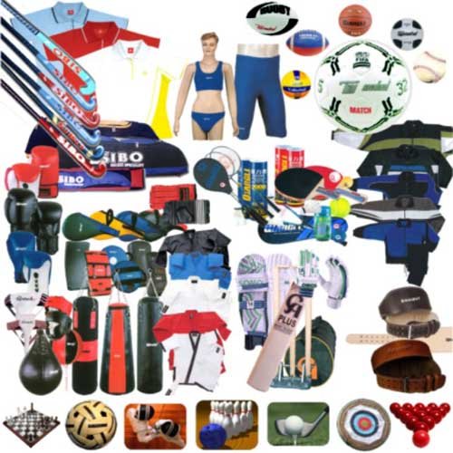 sports goods front