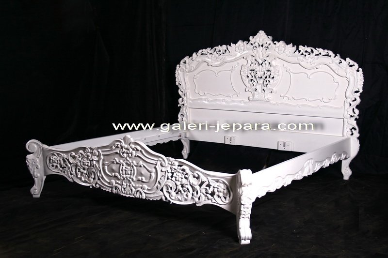 белый рококо спальные мебель - античный воспроизводства jepara мебель