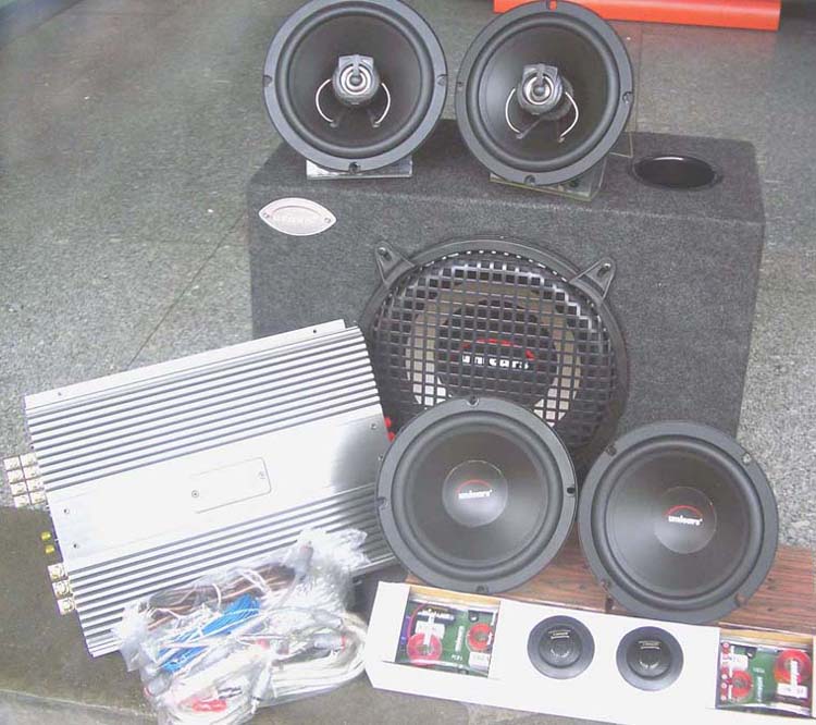 car audio system simulacrum