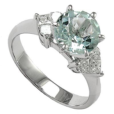 white gold engagement ring