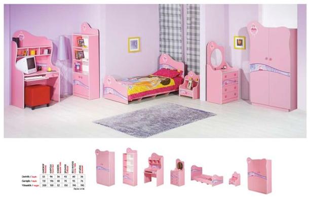 Sweety Girl Pink Bedroom