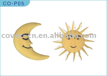 Moon Pvc Ornament