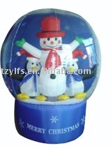 Air Blown Inflatable Toy, Snow Globe Toy,Air Dome Toy
