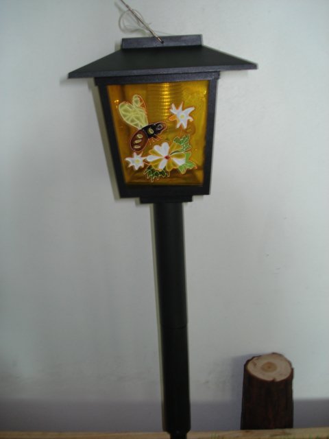Glass Solar Lamp