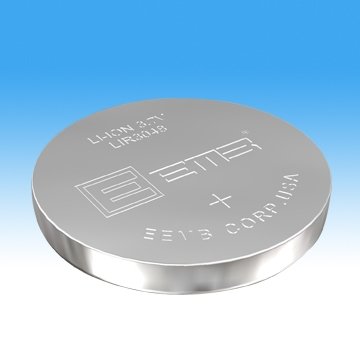 3.6V Li-ion Rechargeable Button Cell