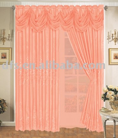 BJ'S COUNTRY CHARM - SHEER REFFULED CURTAINS, SHEER PRISCILLA CURTAINS