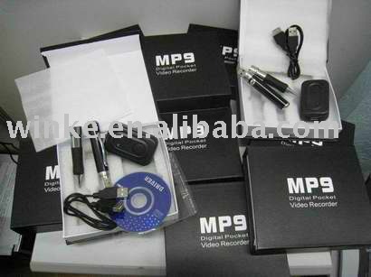 MP9 Digital Pocket Video Recorder,Mini Pen Camera ,MP9 Camera pen,mp9 camera 