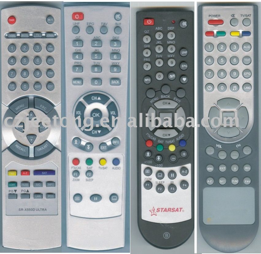 Remote Control for STAR SAT (190, 150, 190D, SR-X550D)