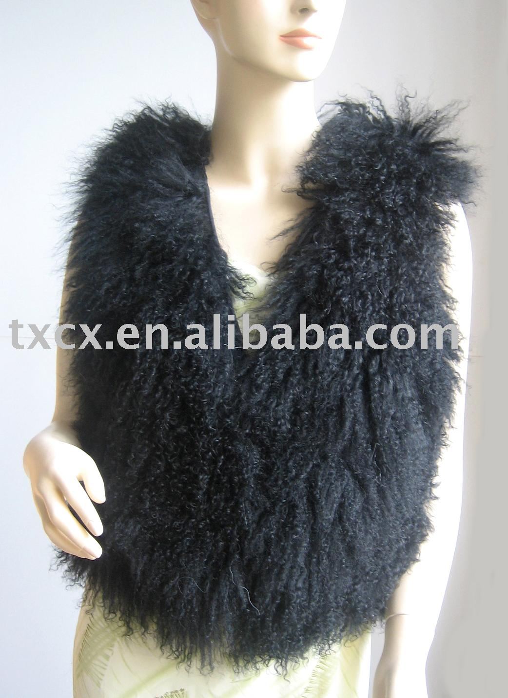 fur gilet twin