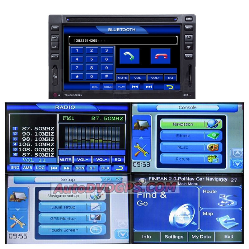 Nissan XTrail GPS Navigation Images