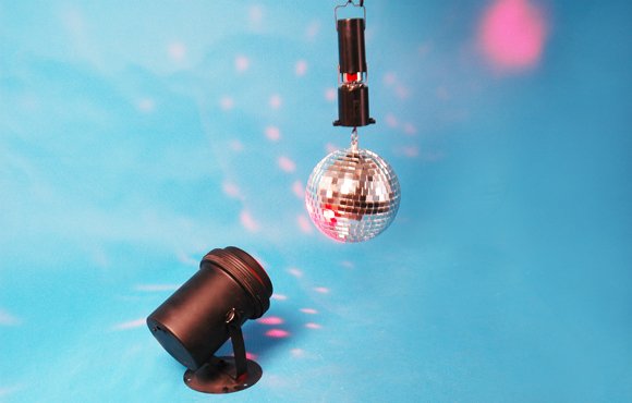 big project light with lense changer the colour.mini mirror ball disco 