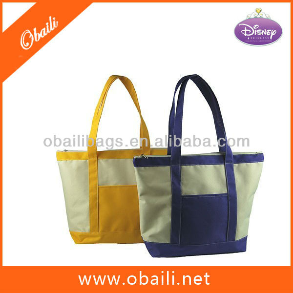 Хозяйственные сумки Tote брезента. По Xiamen Obaili Manufacturing Ltd.
