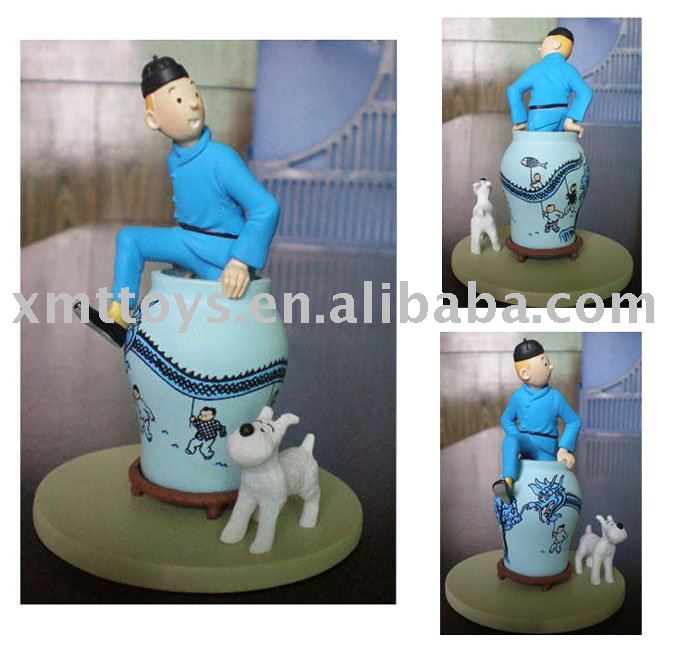 tintin figurine