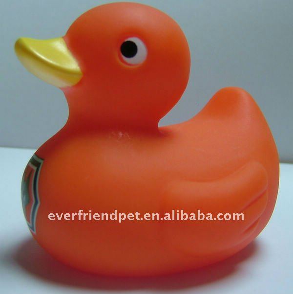 Hoy estoy triste....... Orange_floating_bath_duck_gift