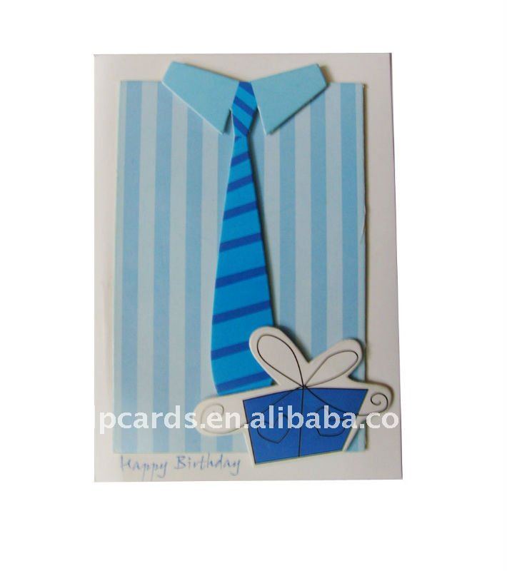 hermosa tarjeta de cumpleaños para hombre-Artesanías de Papel ...