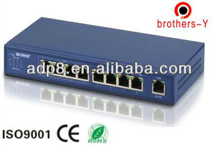 Port  Gigabit Switch on Oem Puerto Gigabit Ethernet Poe Switch   Spanish Alibaba Com