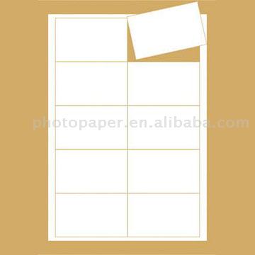 card paper mannerism