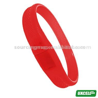  Cool- Look USB2.0 Wristband with 1024MB Flash Memory