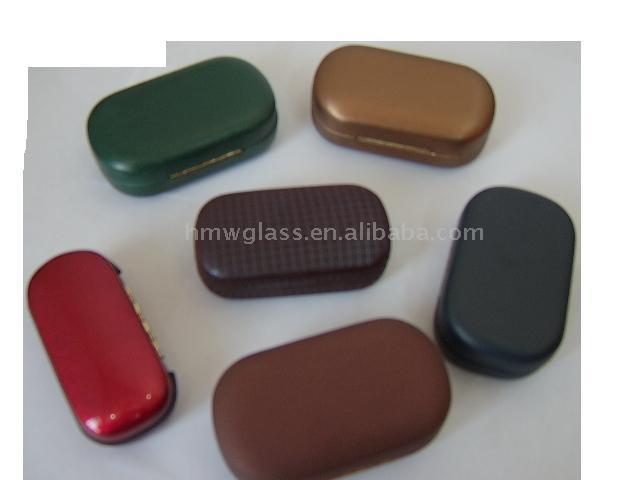 folding glasses cases. these cases are used for protecting reading glasses 