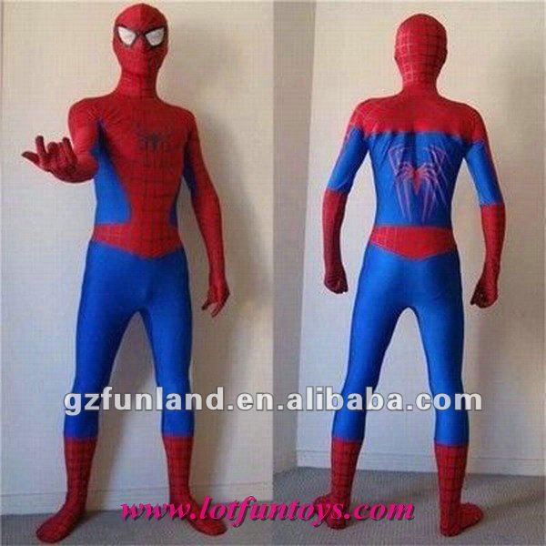 Как сшить костюм человека паука фото