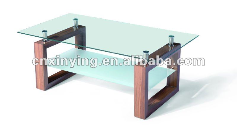 2012 новый дизайн стеклянный журнальный стол