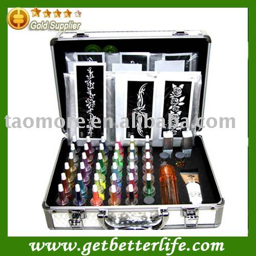 temporary tattoo kits uk. Temporary tattoo kit, Body Art Deluxe Kit (38color) Gift&free shipping