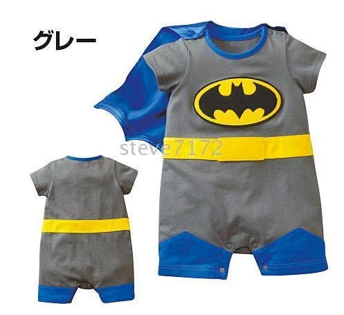 Sexy Baby on Hot Sale Baby Romper Cotton Superman Rompers Boys Costumes Jumpsuits