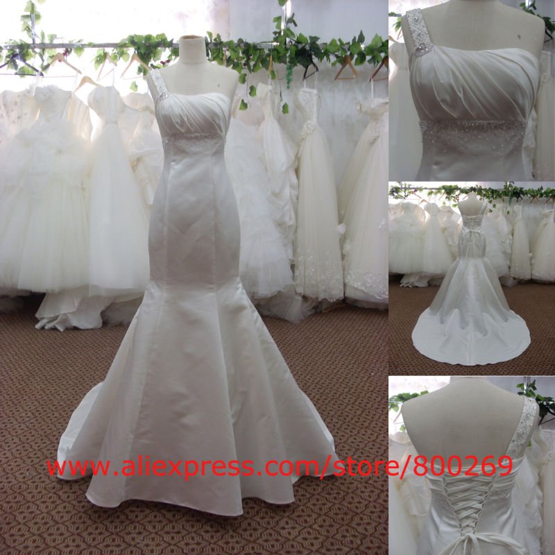 Mermaid wedding dress gown satin SL3962 US 11031 US 11031 piec