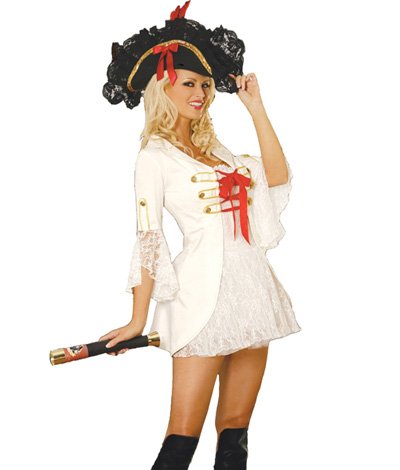 Party Dress on Captain Costume Halloween Costumes Party Pirate Costume Cosplay Dress