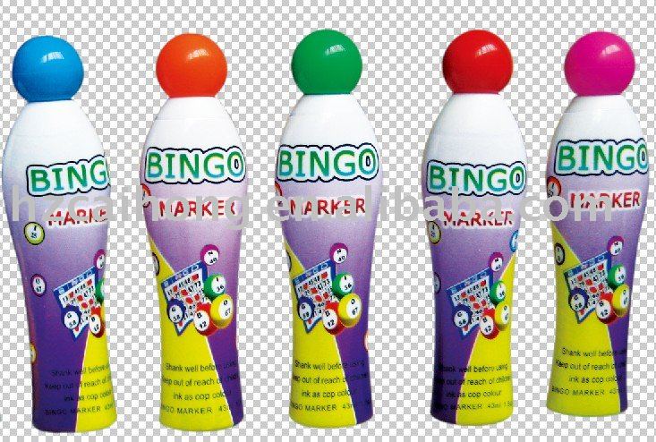 VERY CHEAP ! GREAT QUALITY Pack Of 25x Mixed Bingo Felt Marker Pens Dabbers 