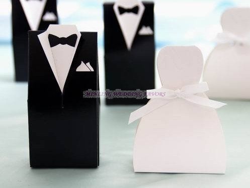 DIY Beautiful Newlyweds Wedding candy box Wedding Gifts wedding favors NEL