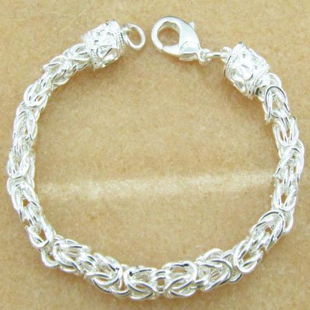 chain link bracelet. Silver Chain link Bracelet