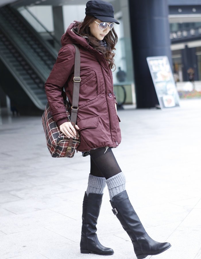 long puffer coat