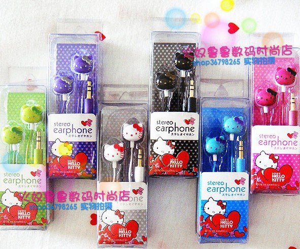 Hello Kitty Stickers For Cars. Hello Kitty In-ear Earphone