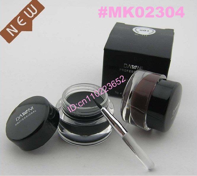  Waterproof black/coffee eyeliner gel wrush Fluidline Make-up eyeliner