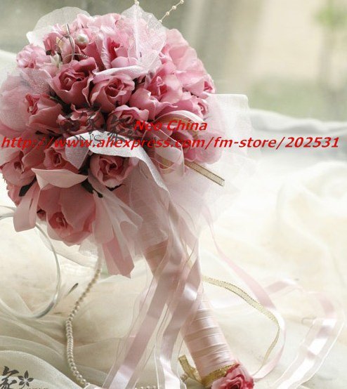 High simulation silk flowerwedding flowerswedding bouquetsbride hold 