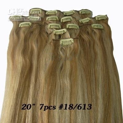Blonde And Brown Hair Extensions. Extension Brown/Blonde