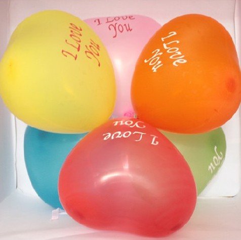Heart shape balloons for romantic wedding decorationvalentine 39s dayparty