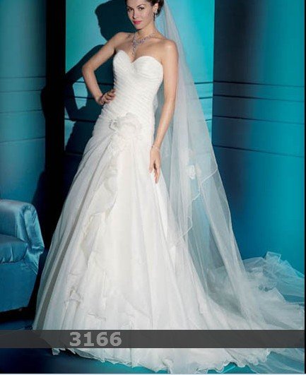 a pleated bodice laceup back draped skirt wedding dresses free shipping