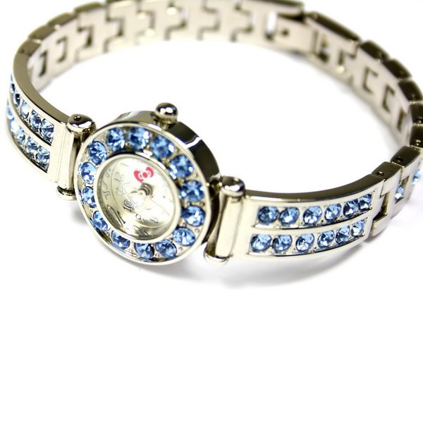  Wrist Chain Watch Silver/KT/hello kitty/Crystal diamond watch