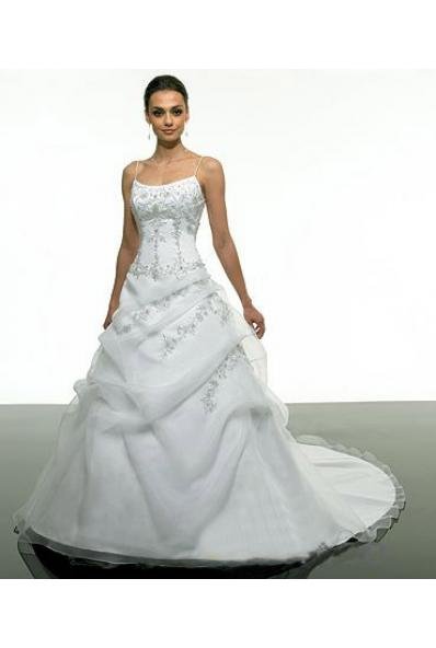 ball gown wedding dresses with straps. Floor Length Ball Gown