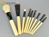brushes made from goat hair with black case bags bag color