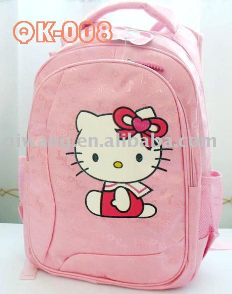Wholesale hello kitty school bag,student bag,school backpack