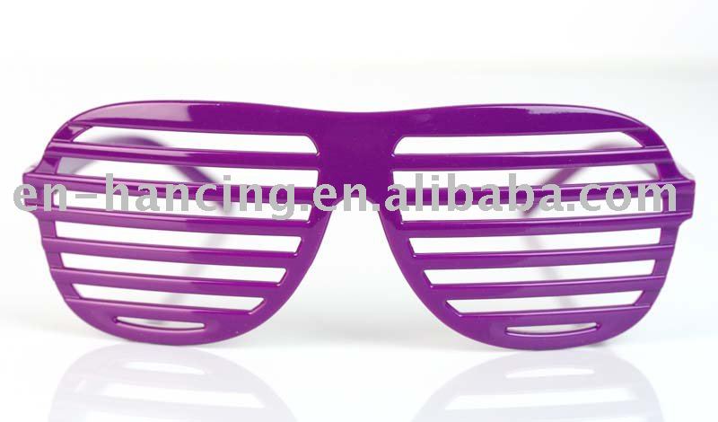 Description shutter shade glass without lens /party glass