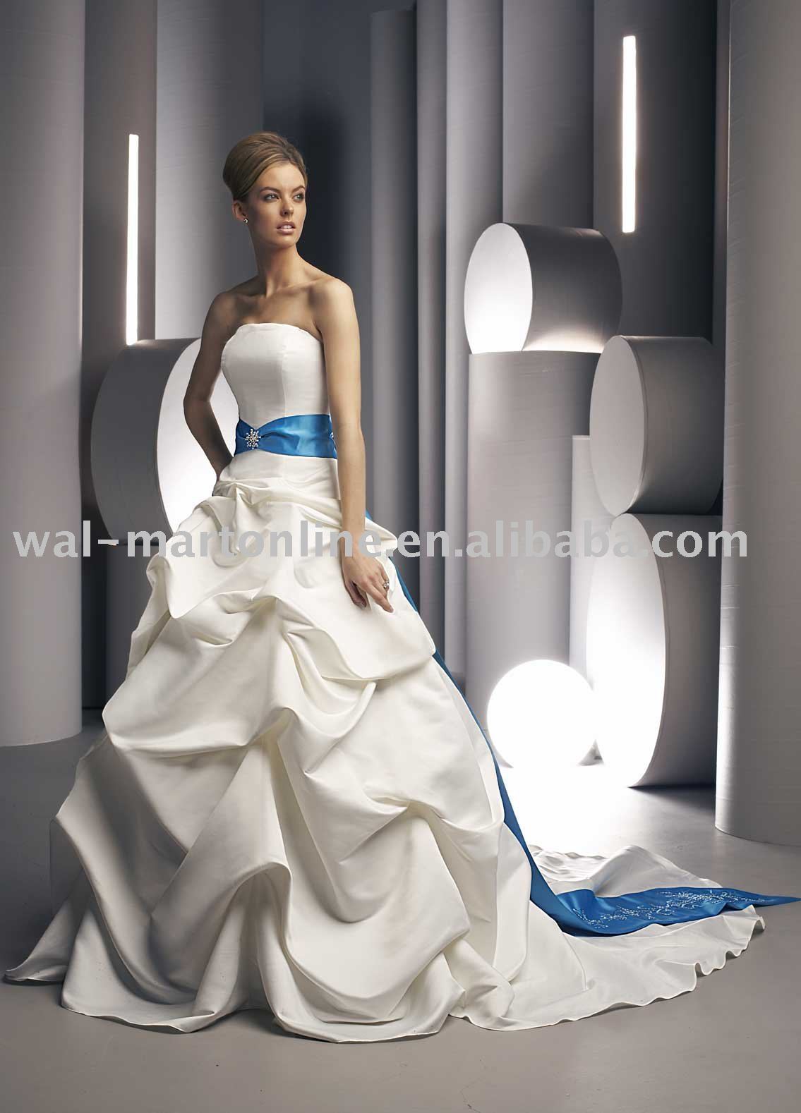 simple color wedding dresses